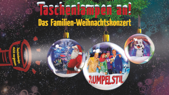 Taschenlampe an! Das Familien Weihnachtskonzert